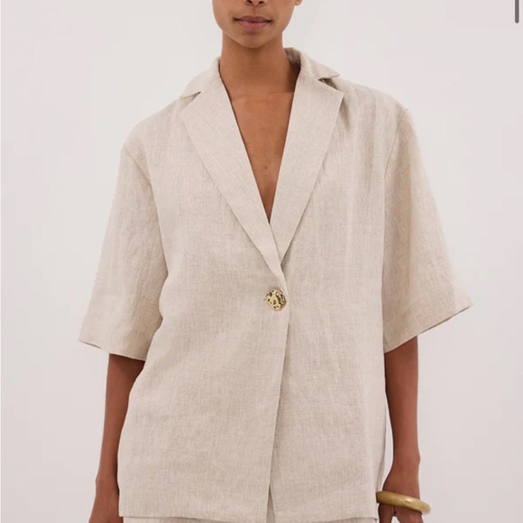 Nala Linen Resort Shirt - Picture 2 of 4